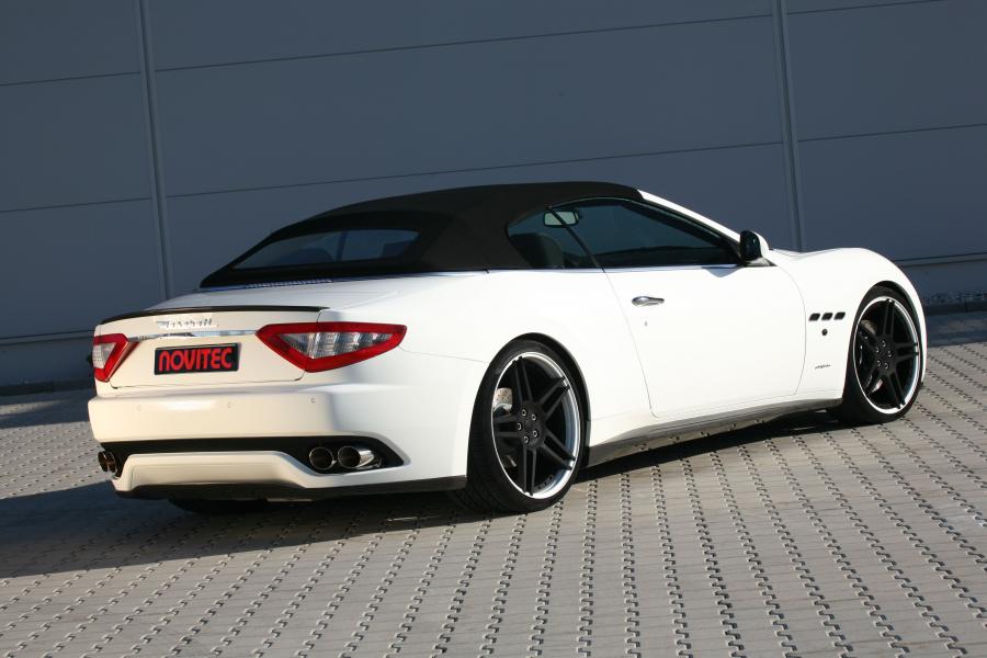  Maserati GranCabrio Tridente by Novitec Rosso 2011 года  (фото 24 из 51)